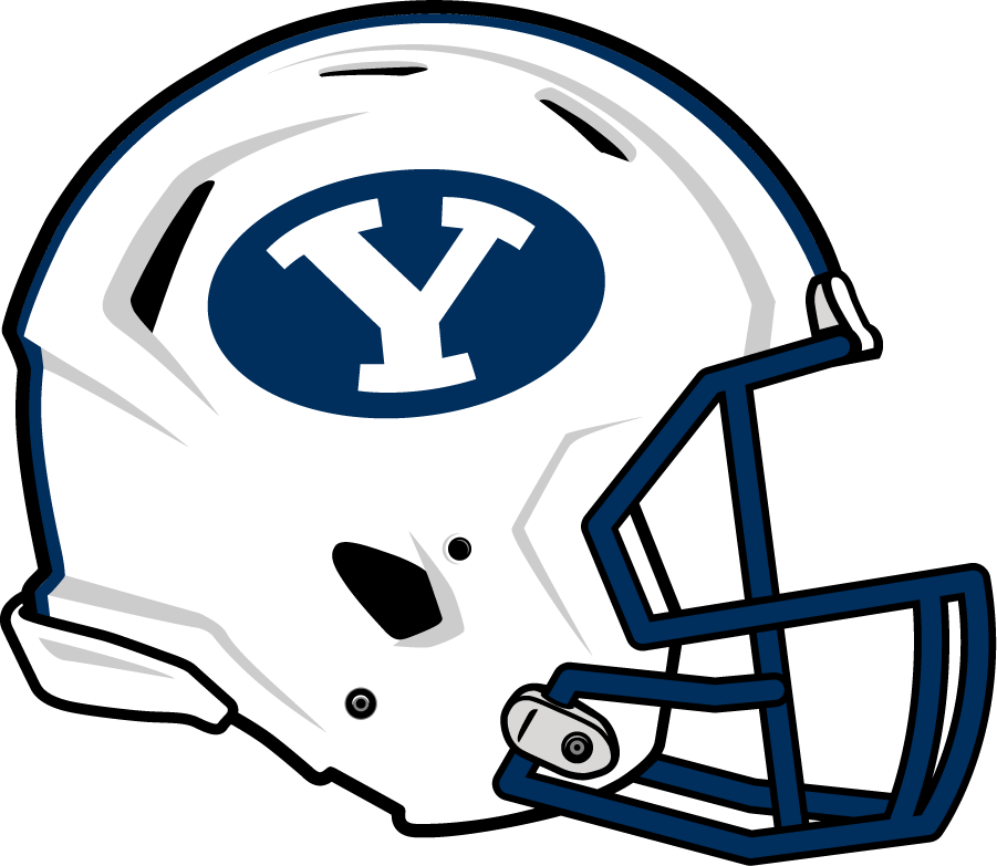 Brigham Young Cougars 2015-Pres Helmet Logo iron on transfers for T-shirts